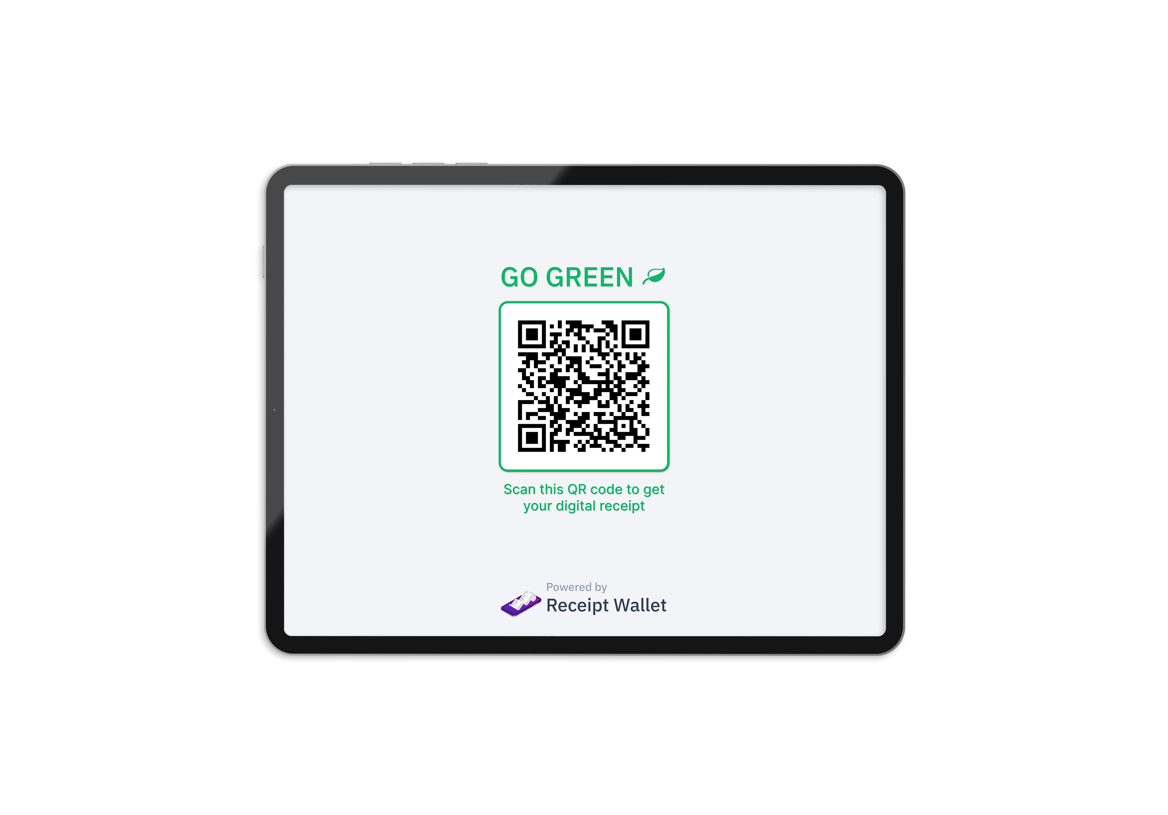 Receipt Wallet – Digital Receipts – Save Paper – Go Green